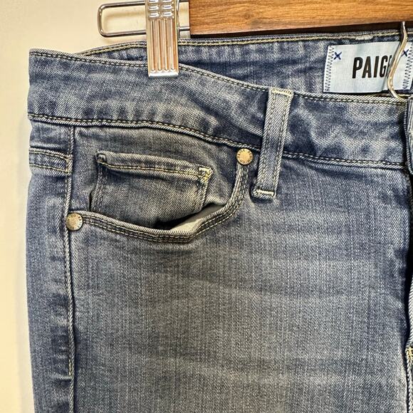 PAIGE Verdugo Ultra Skinny Jeans Women’s 28 High Rise Medium Wash Denim - Picture 5 of 13
